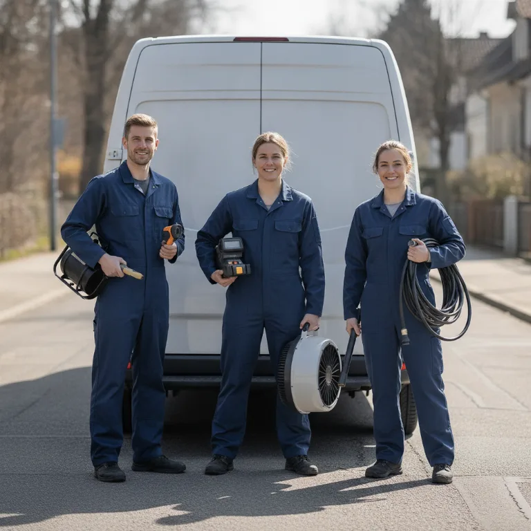 Wasserschadensanierung Team in Chur
